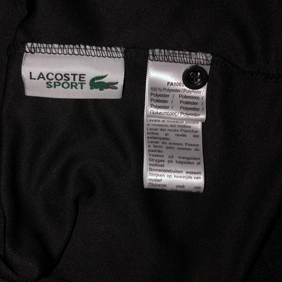 Mens LACOSTE SPORT Polo *Like New* size MED - Picture 8 of 8